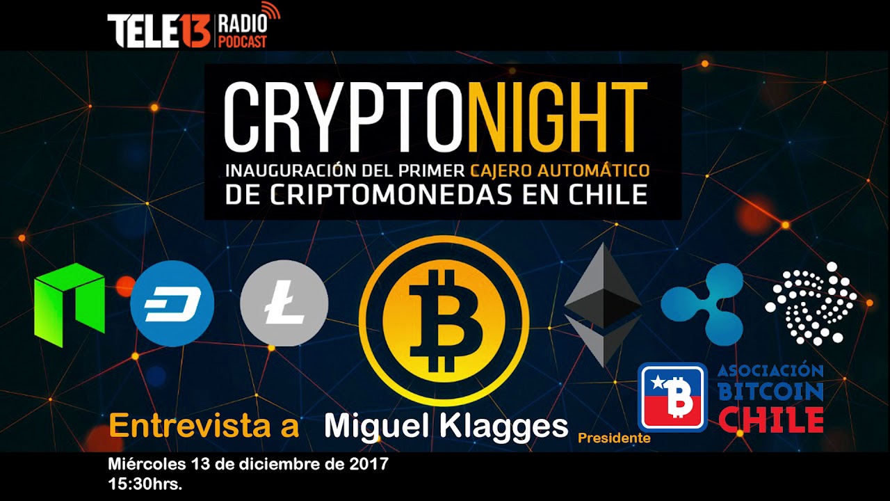 Qué es Bitcoin | Inauguración cajero criptomonedas evento CryptoNight |  T13Radio Podcast Nueva+Mente