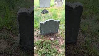I present the oldest known surviving headstone in Maine: Mary Green, 1717.