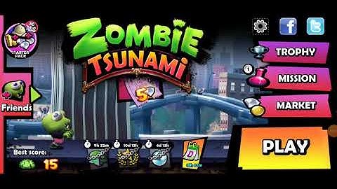 ZOMBIE TSUNAMI WALKTHROUGH GAMEPLAY BALLOON SPECIAL HI SCORE NO COMMENTARY ANDROID GOOGLE PIXEL 2020