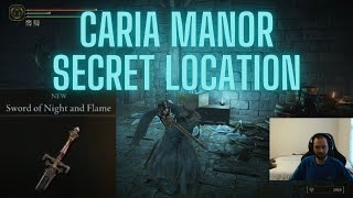 Caria Manor Secret Zone - Sword of Night and Flame | Elden Ring
