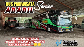 bus music video viral  | PO ababil wonopringgo | po bus pariwisata Pekalongan  #garasibus