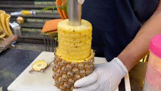 Mumbai's Most Innovative Juice Shop | Pineapple Shake | Indian Street Food