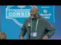 Brad Holmes NFL Combine Press Conference | February 25, 2025