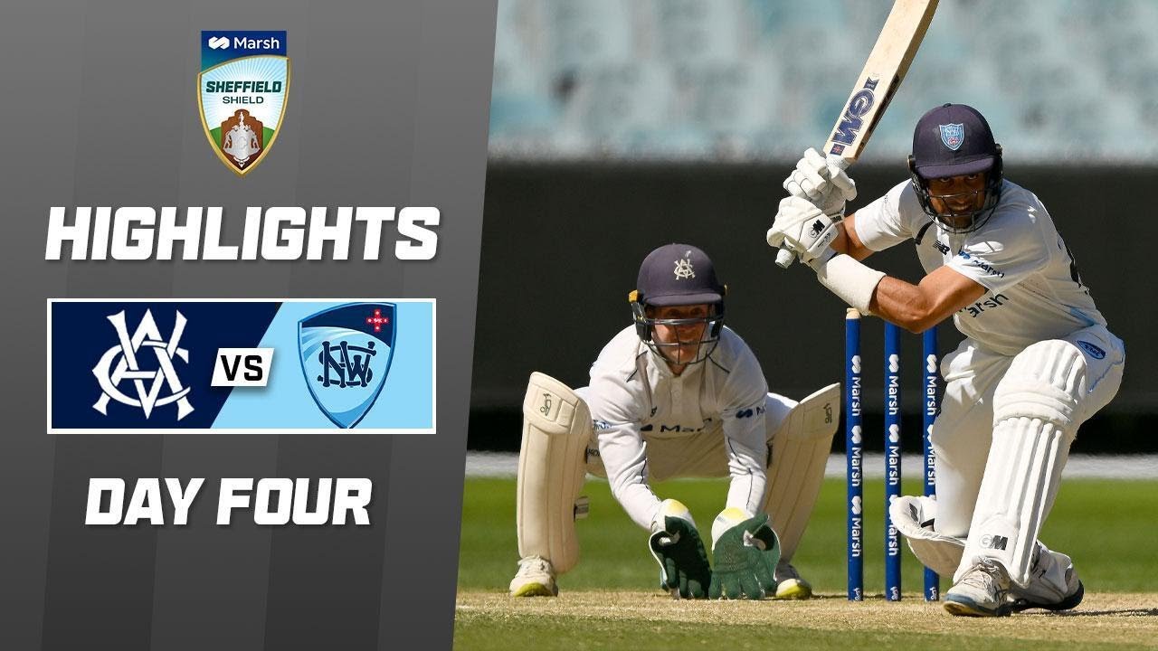 Victoria v NSW | Sheffield Shield 2023-24 | Day 4