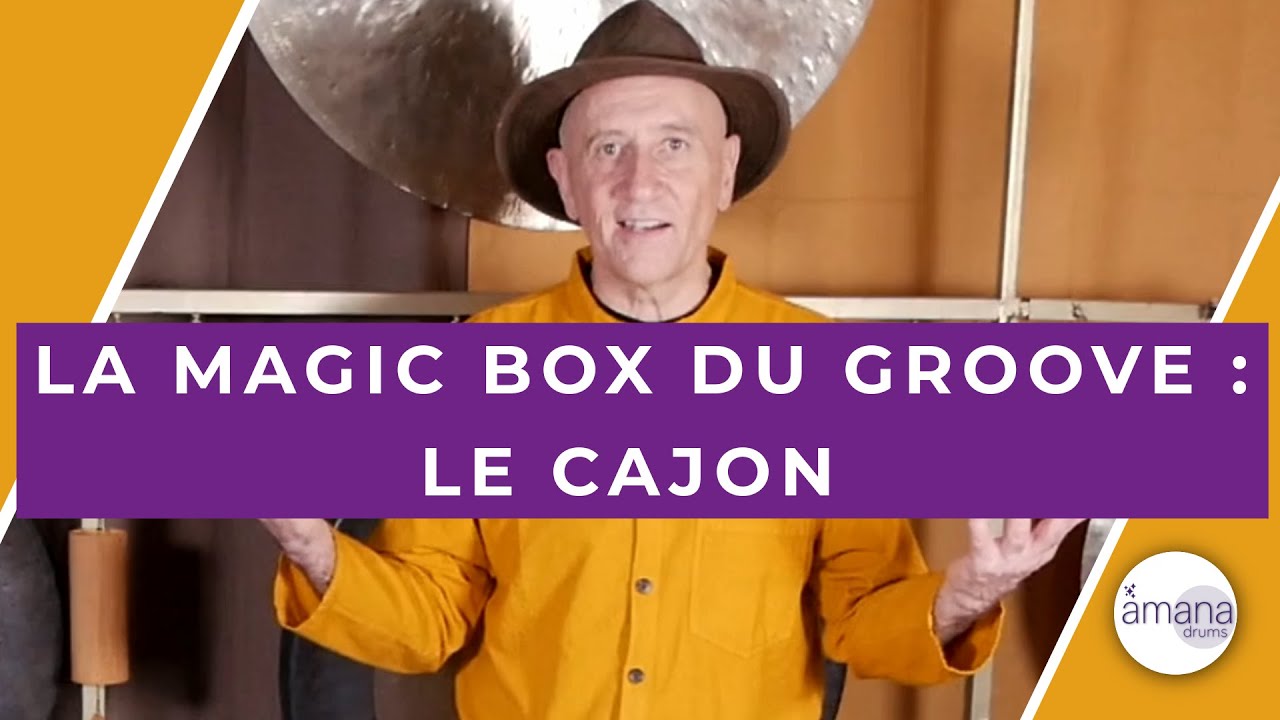 Amanadrum - À la découverte des percussions avec Jean-François : le cajon.