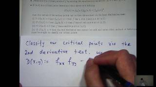 Famous How to find + classify critical points of functions Profile