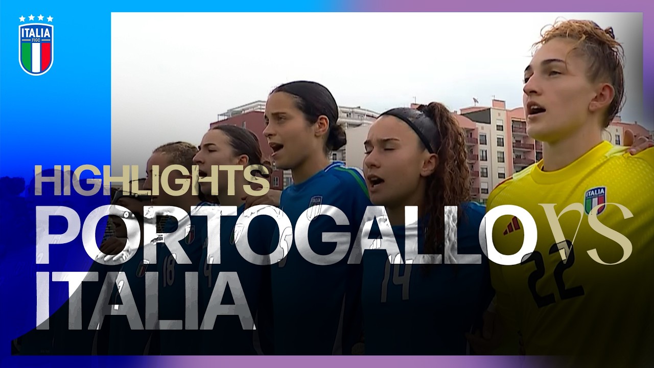 Основные моменты матча: Португалия 1-3 Италия | Женская сборная до 23 лет | Товарищеский матч в С...