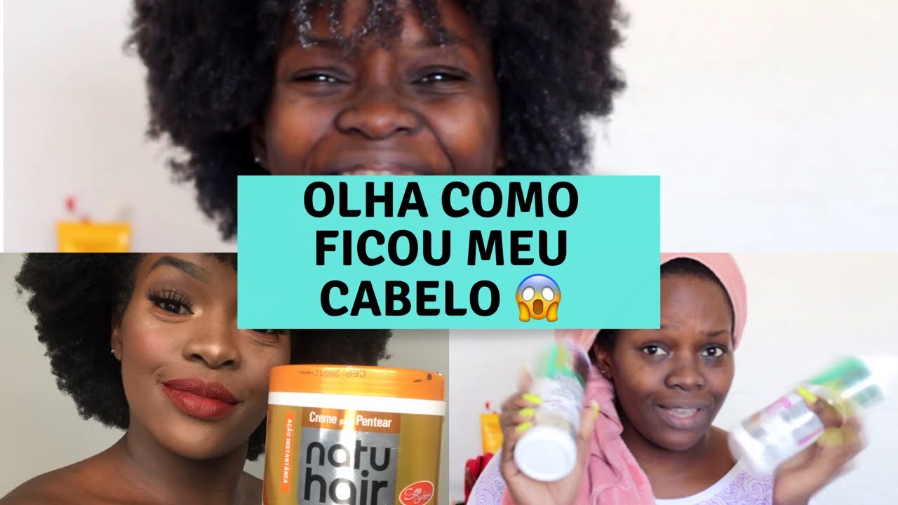 FINALIZAÇÃO CRESPO 4C COM NATUHAIR - JULIANA LUZIE