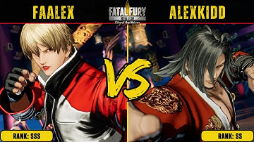 FF:CotW 🌟 FAALEX (Rock) vs ALEXKIDD (Gato)🌟Replay Match - FATAL FURY: City of the Wolves!