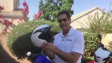 How to - INSTALLING the sun peak on the LS2 Bishop open face helmet