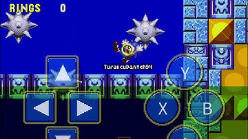 Classic Sonic Simulator Test Server V12 - Rush Water Zone Act 2 (By:SonicTheBestOfMy)