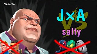 S42W04: J×A vs SALTY | ¿QUE NO PUEDE HACER ESTE KINGPIN? | MCOC