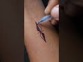 Amazing   tattoo design with pen artistkumresh tatttoo viral