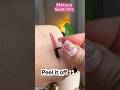 Peel-Off Lip Color Test 😳 | Qiciy Tattoo Lip Gloss swatch 🐱#beautyshorts #shorts