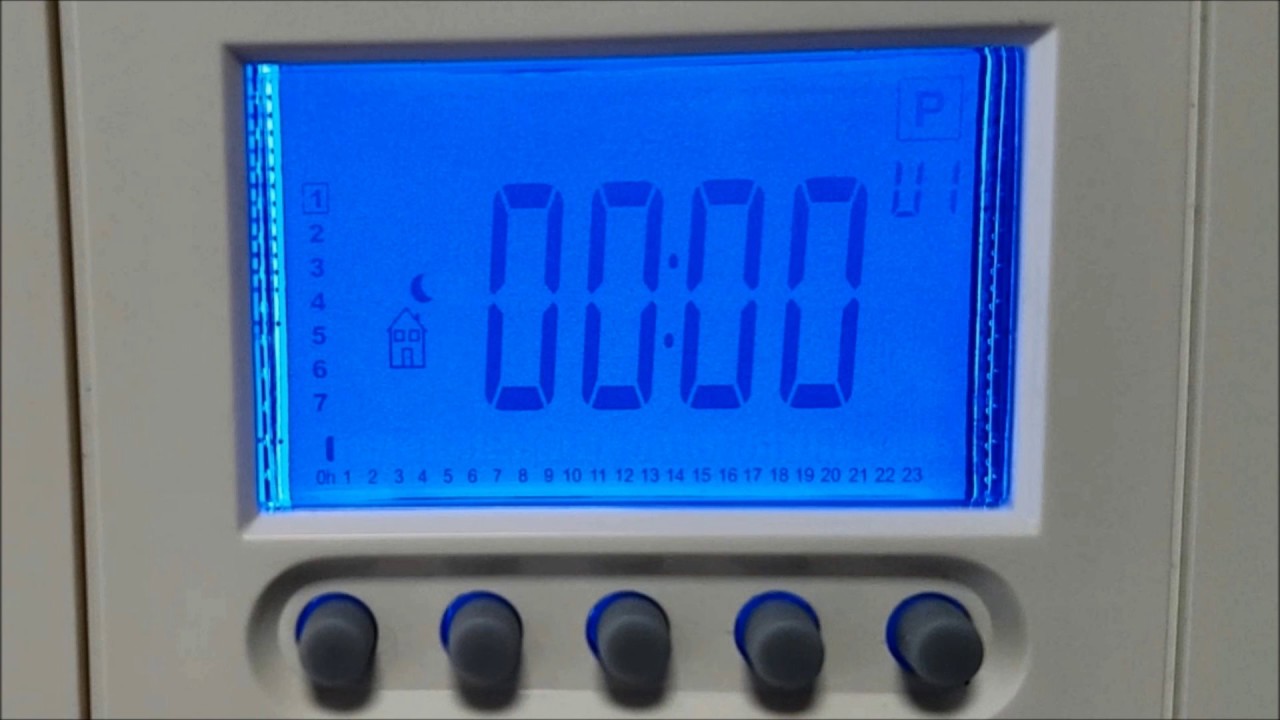 How To Set A User Programme On Your Futura Electric Ceramic Radiator -  YouTube