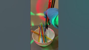 ⭐️asmr very satisfying sound s colored Pencil✏️☕️