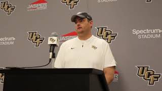 Josh Heupel on Pitt faking injuries to slow down UCF's offense