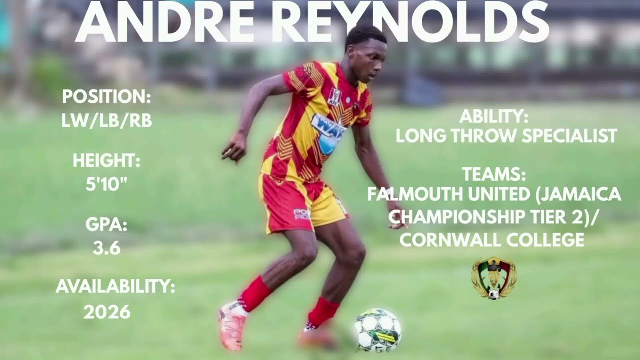 Andre Reynolds - Highlights - Available Fall 2026