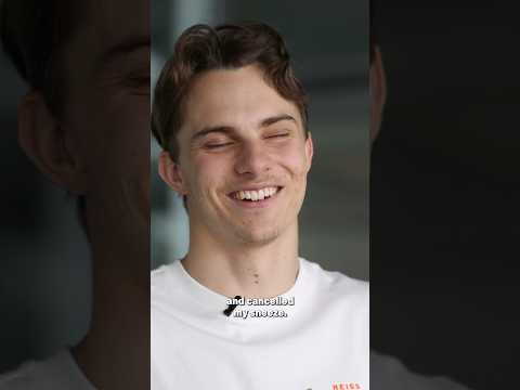 Do F1 drivers sneeze? Sort of…