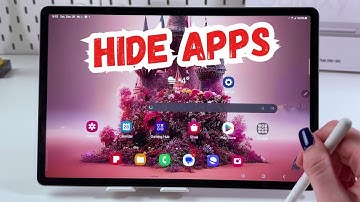 Samsung Galaxy Tab S10+ 5G: How to Hide and Unhide Apps