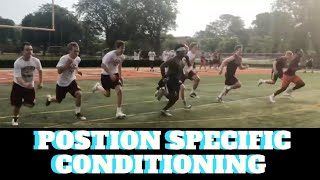 How To Condition This SUMMER | Position Specific Conditioning Summer Football Training screenshot 4