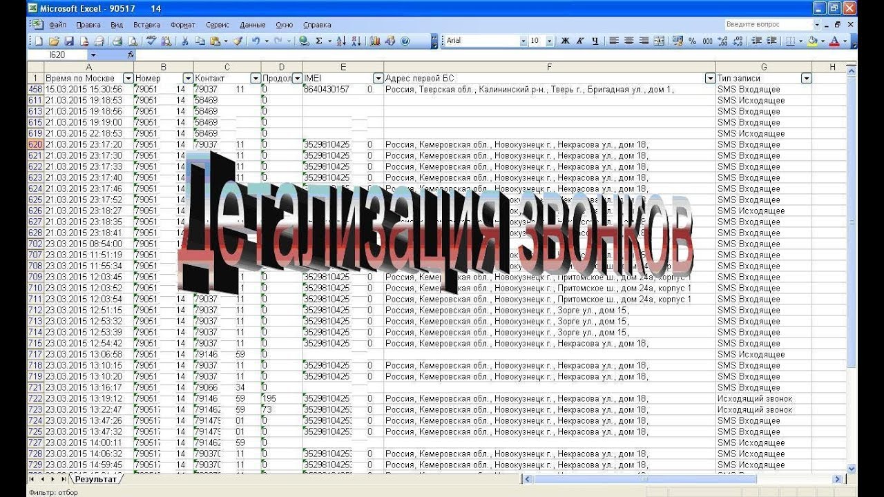 Купить Детализацию Звонков Чужого Номера