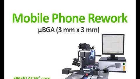 Finetech PCB Rework System Fineplacer Core rs