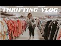 THRIFTING VLOG || coffee shops & thrift stores galore !!