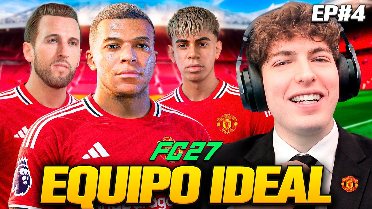 ME ARMO EL MEJOR EQUIPO DEL MUNDO CON EL MANCHESTER UNITED PARA GANAR TODO... EPISODIO 4