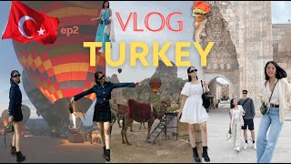 VLOG TURKEY ep.2 เที่ยวตุรกีกับทัวร์ ขึ้นบอลลูน สถาปัตยกรรม เมืองโบราณ