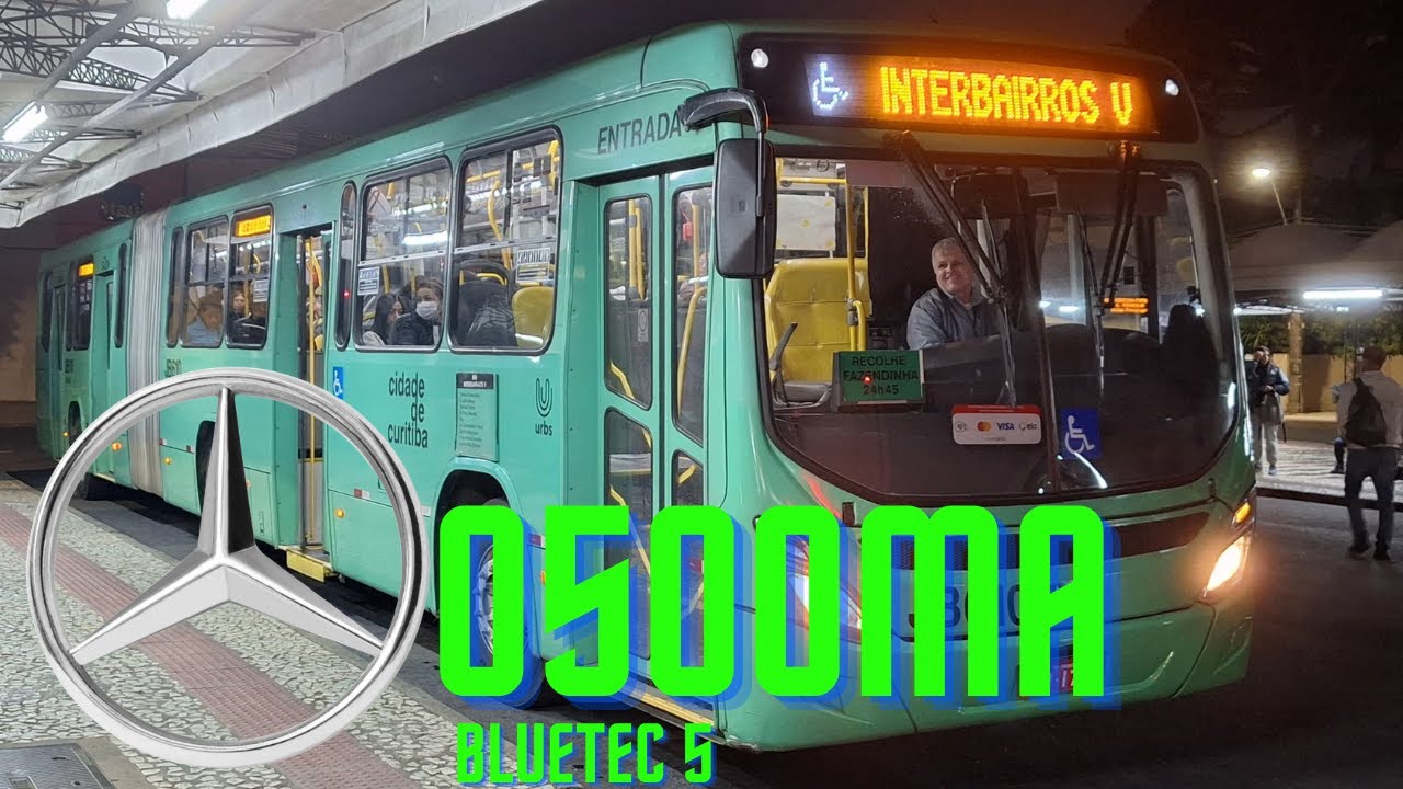 [ Engine Sound ] Mercedes-Benz O500MA BlueTec 5 ( ZF Ecolife ) - Marcopolo Torino Express