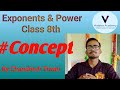 Exponent & Power , Class 8th , by Chandresh Tiwari #maths #class8 #ncert