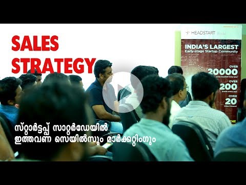 sales strategy for startup company-startup saturday-head start kochi-channel i'm