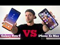 Сравнение Galaxy Note 9 vs iPhone Xs Max: ЧТО выбрать?