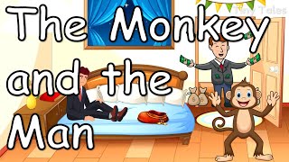 The Monkey and Man | Moral Story in English | Tiny Tales |1 minute stories | Audiobook