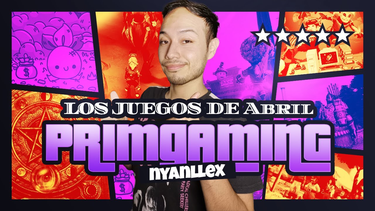 Estas son las Recompensas de Abril para Prime Gaming!