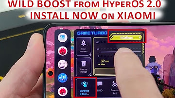 NEW feature Xiaomi Wild Boost  HyperOS 2.0 🎮  GAME TURBO and ENHANCED TOUCH CONTROLS