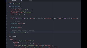Creating a Database Application using the new MySQLi API