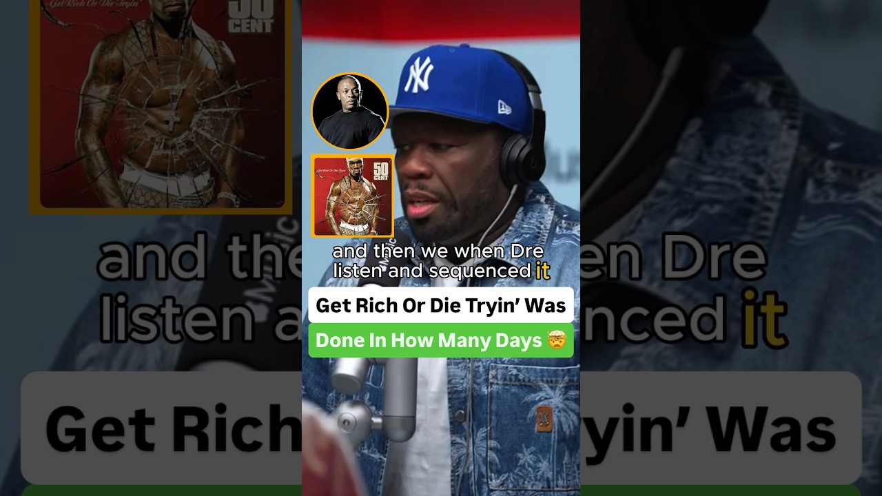 Get Rich Or Die Tryin' Was Done In How Many Days 🤯 - YouTube