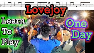 Lovejoy ONE DAY Drum Tutorial Lesson (Wilbur Soot)