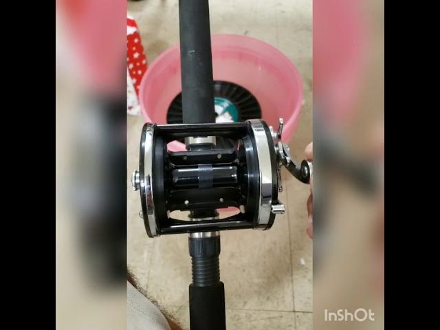 Penn Squidder 140 conventional saltwater fishing reel how to take apart and  service 