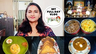 Indian Mom House wife Full day Vlog || Ulavacharu || Bread Kaja || Rice bath