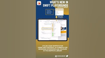 Snippet Library - What’s new in Swift Playgrounds