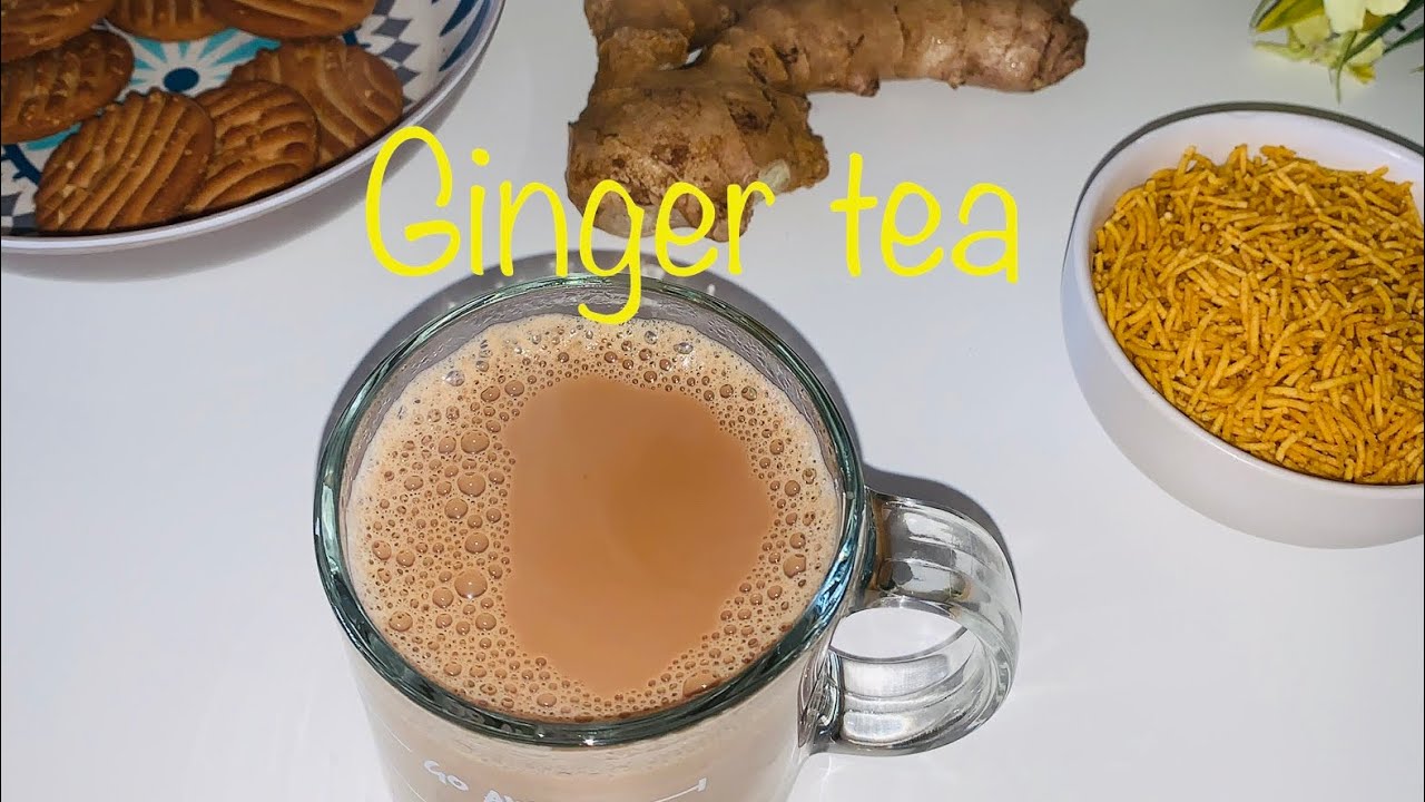 Strong Ginger Tea/Adhrak Chai/ How to make adhrak chai or ginger tea at