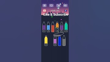 #watersortpuzzle level 347 #solved #customlampsbyreno #avonbyreno #clicklike