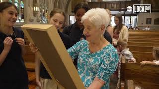 Beloved teacher waves goodbye after 50 years at St. Margaret School