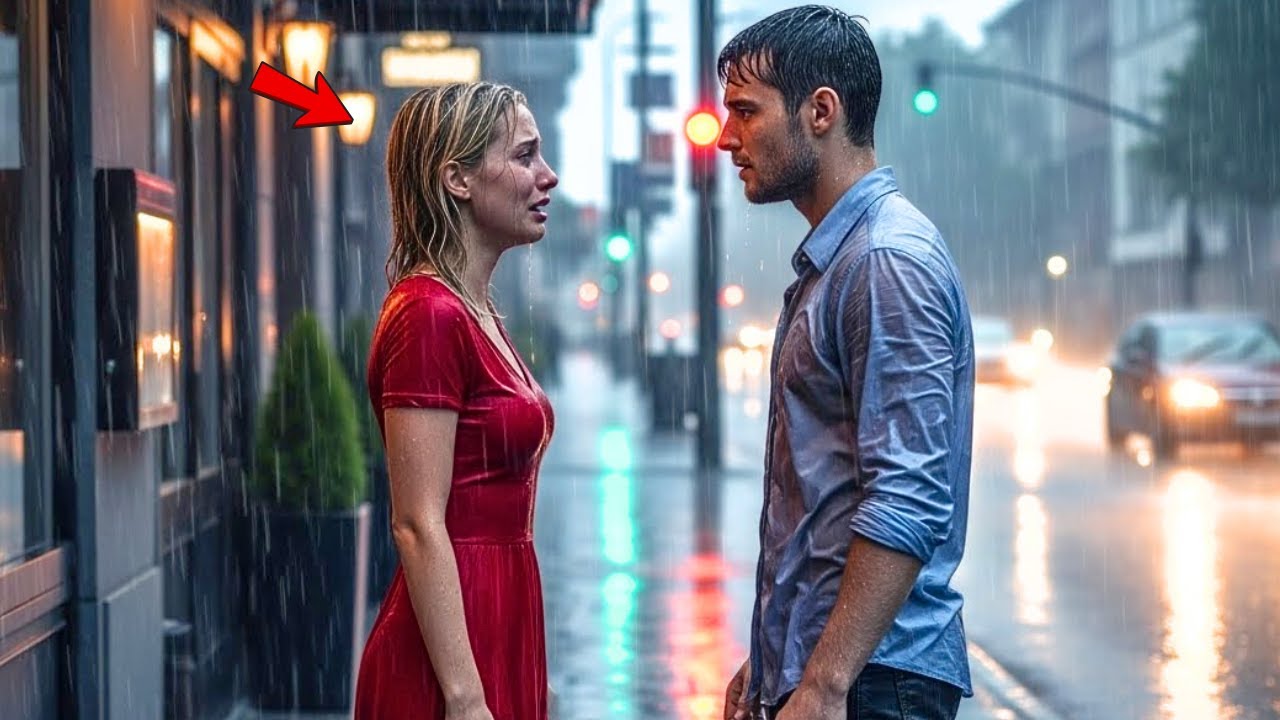 A Poor Single Dad meets his future CEO crying in the Rain — her Words Break his Heart.