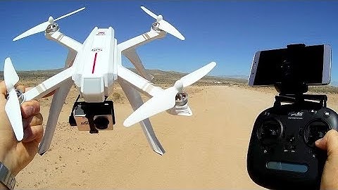 MJX Bugs 3 Pro Brushless GPS FPV Camera Drone Flight Test Review