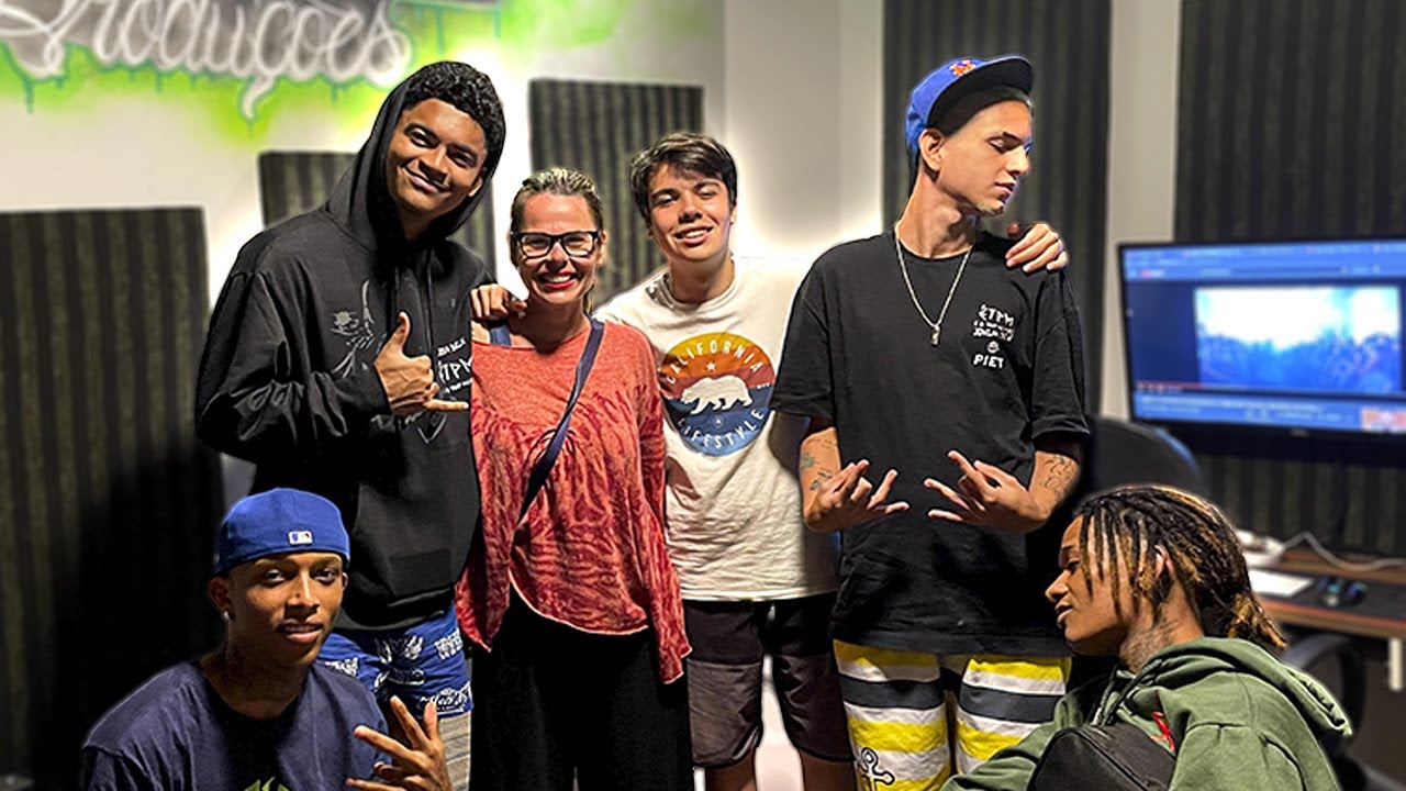 MÃE FEMINISTA CONHECENDO A HASH - Jovem dex, Brandão, Alee e Leviano