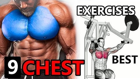 9 Best Chest Exercise For Mass 🔥